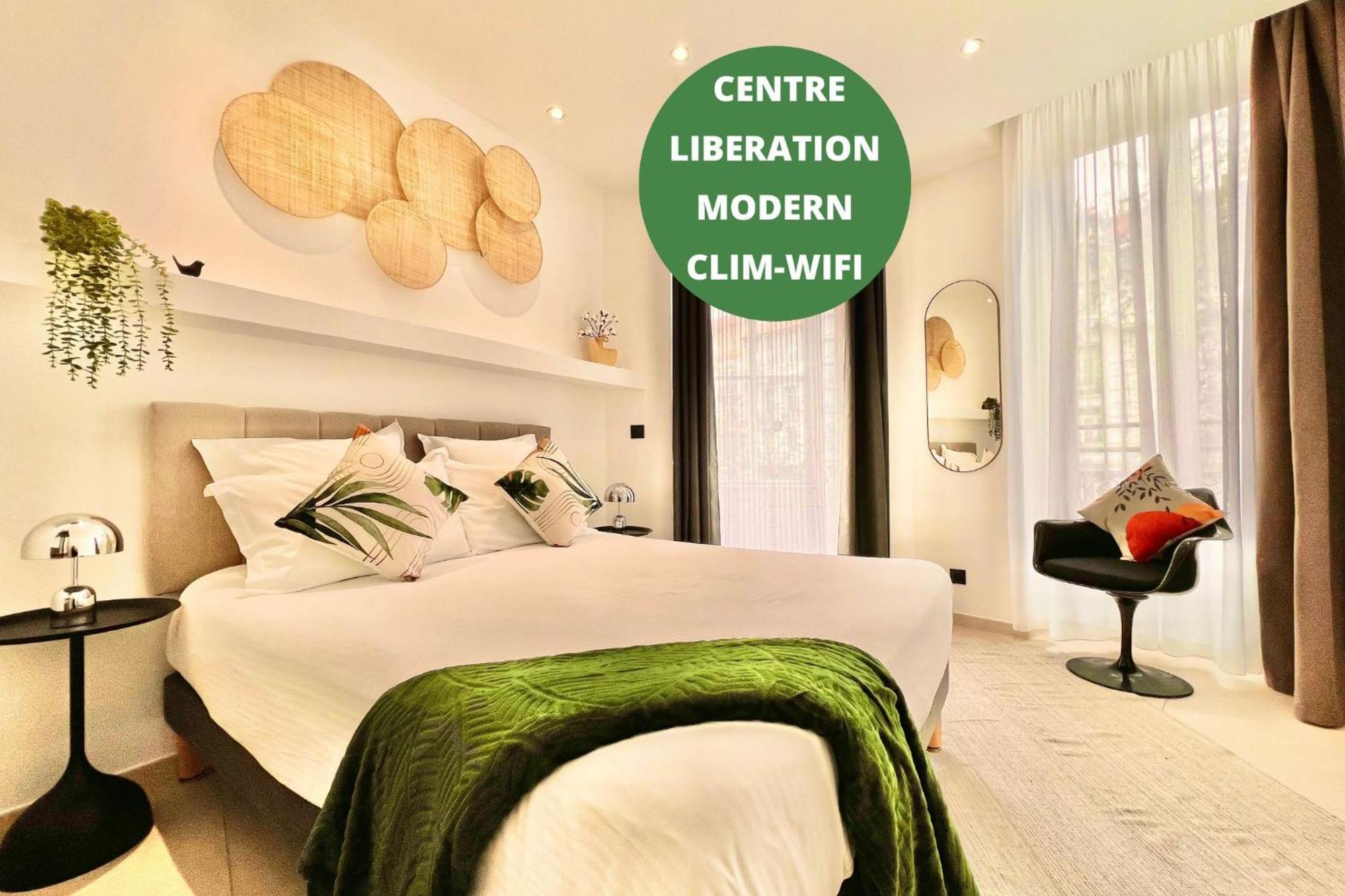 Aparthotel Liberation Center - Private Balcony - 24&7 Reception - Luggage Storage Nizza Exterior foto